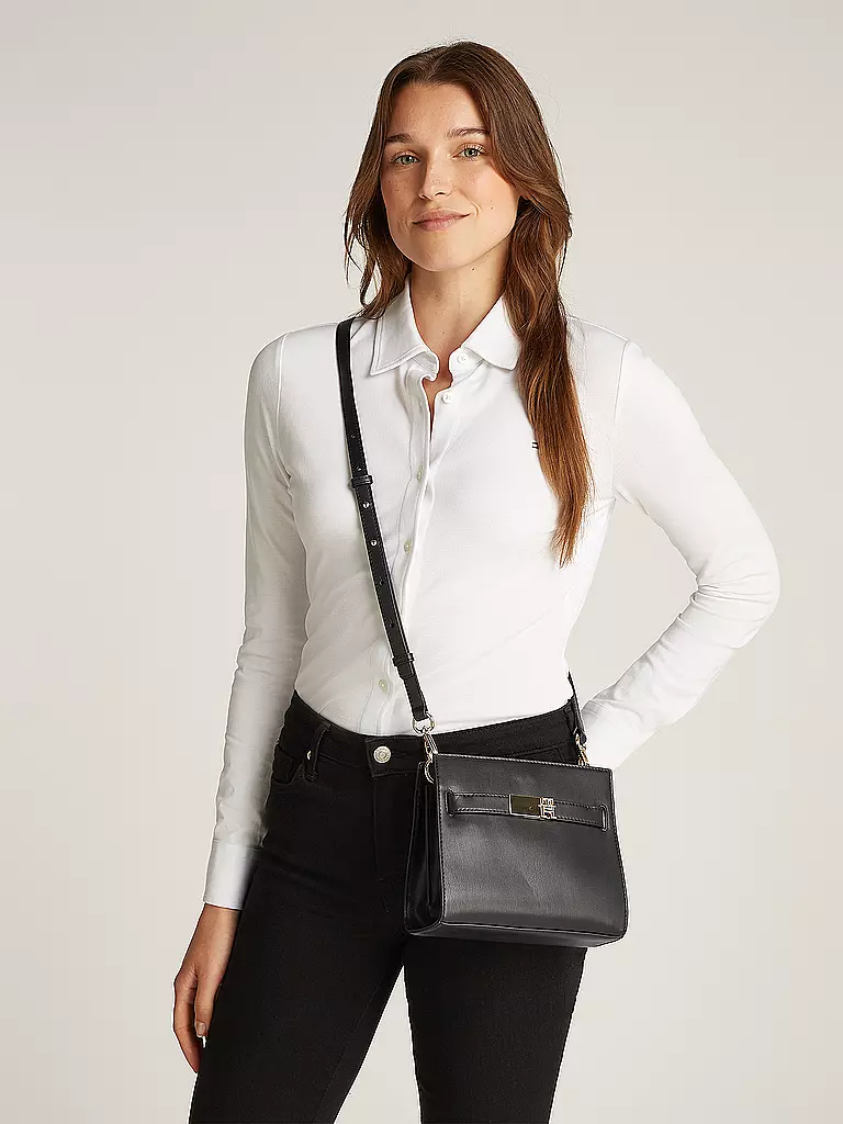 TOMMY HILFIGER | Tasche - Umhängetasche TH HERITAGE  | Noir