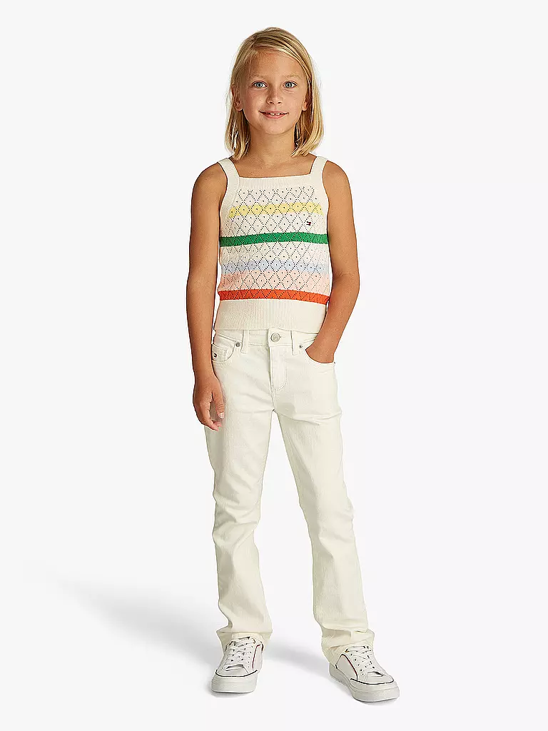 TOMMY HILFIGER | Top pour fille | Blanc