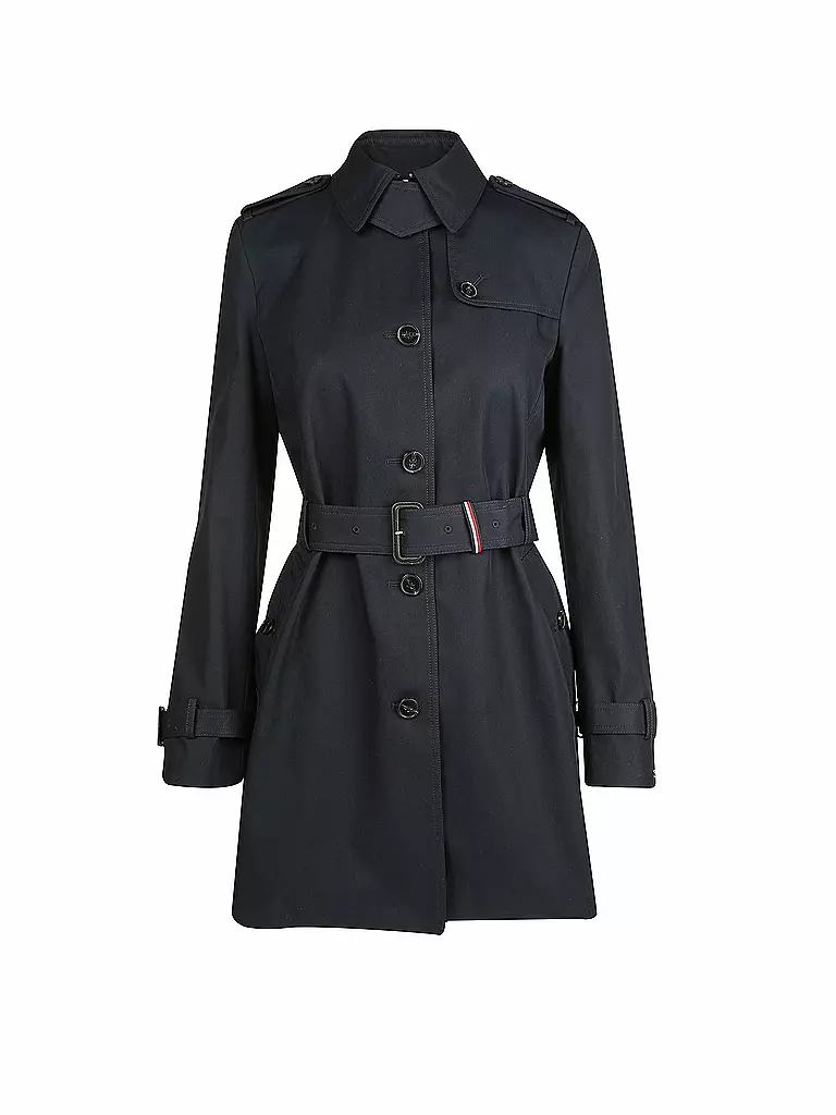 TOMMY HILFIGER | Trench-coat | Bleu foncé