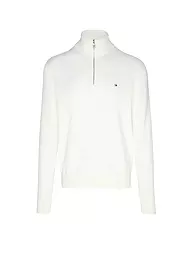 TOMMY HILFIGER | Pull Troyer | Blanc