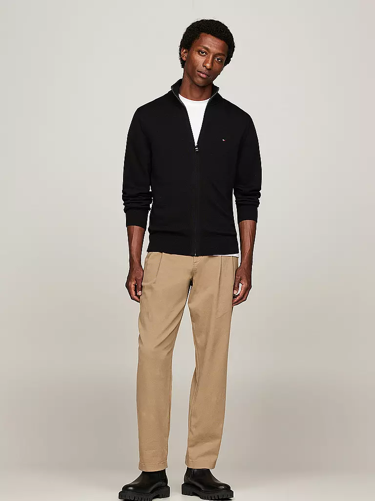 TOMMY HILFIGER | Veste de survêtement | schwarz