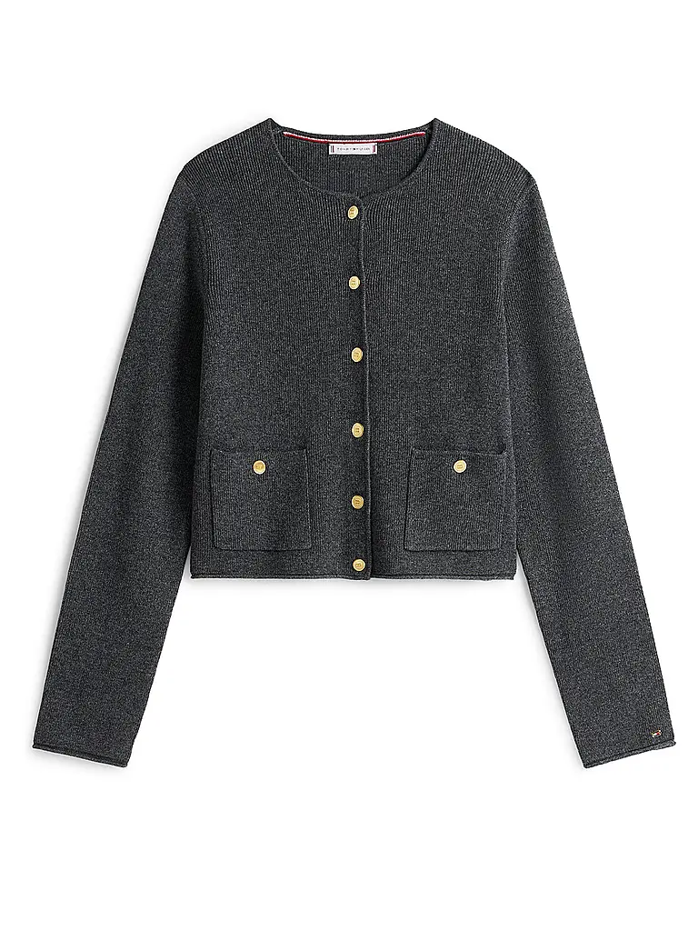 TOMMY HILFIGER | Veste en laine | grau