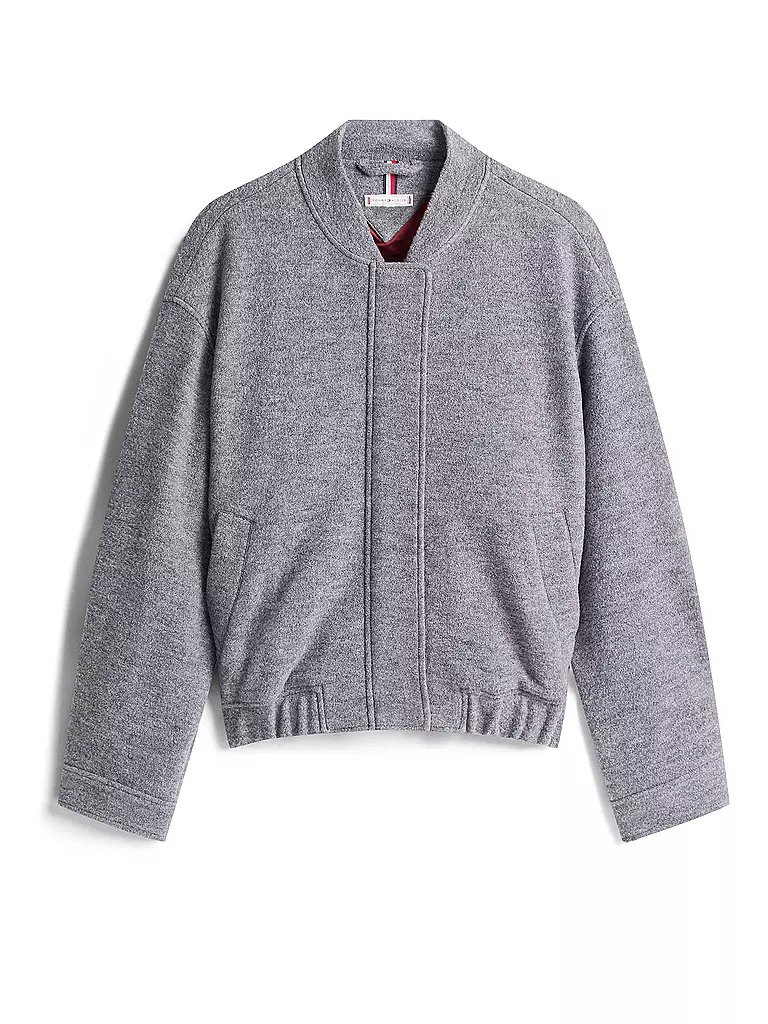 TOMMY HILFIGER | Veste en laine | hellgrau