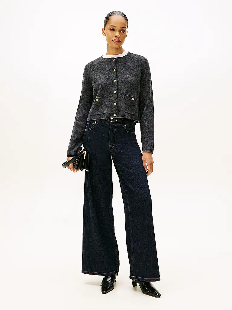 TOMMY HILFIGER | Veste en laine | grau