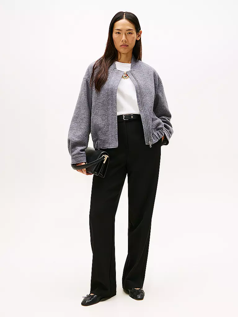 TOMMY HILFIGER | Veste en laine | hellgrau