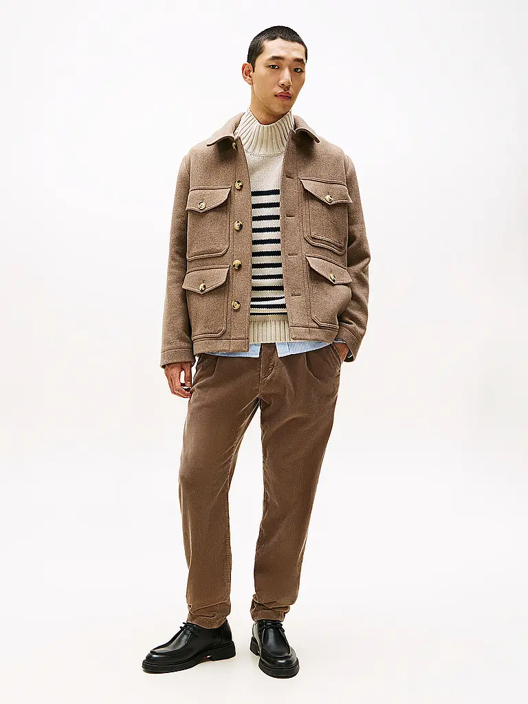 TOMMY HILFIGER | Veste en laine | Beige