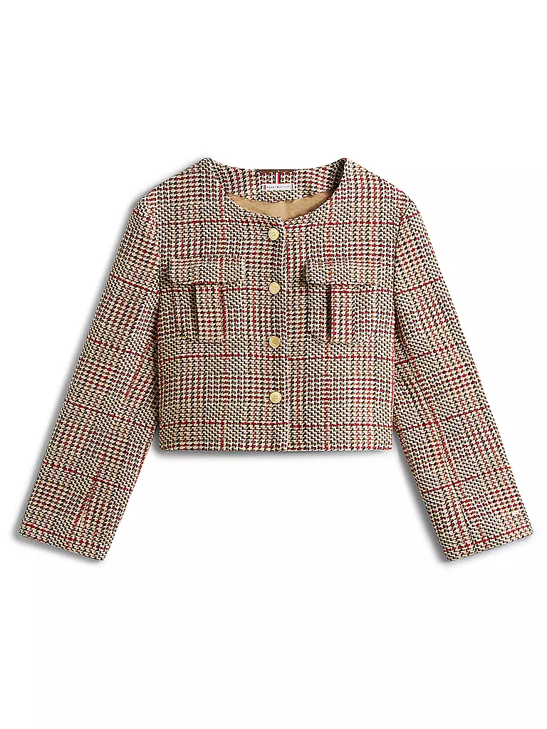 TOMMY HILFIGER | Veste TWEED LADY | braun