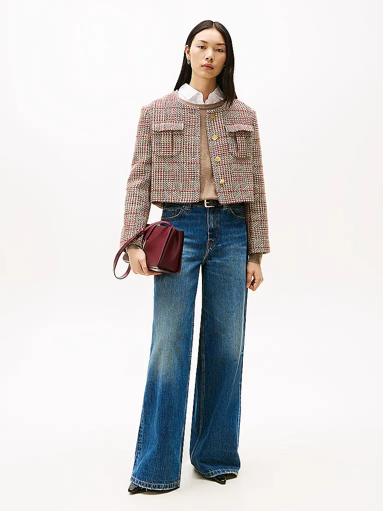 TOMMY HILFIGER | Veste TWEED LADY | braun