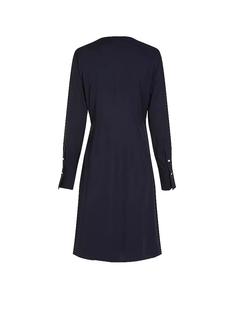 TOMMY HILFIGER | Wickelkleid | Bleu foncé