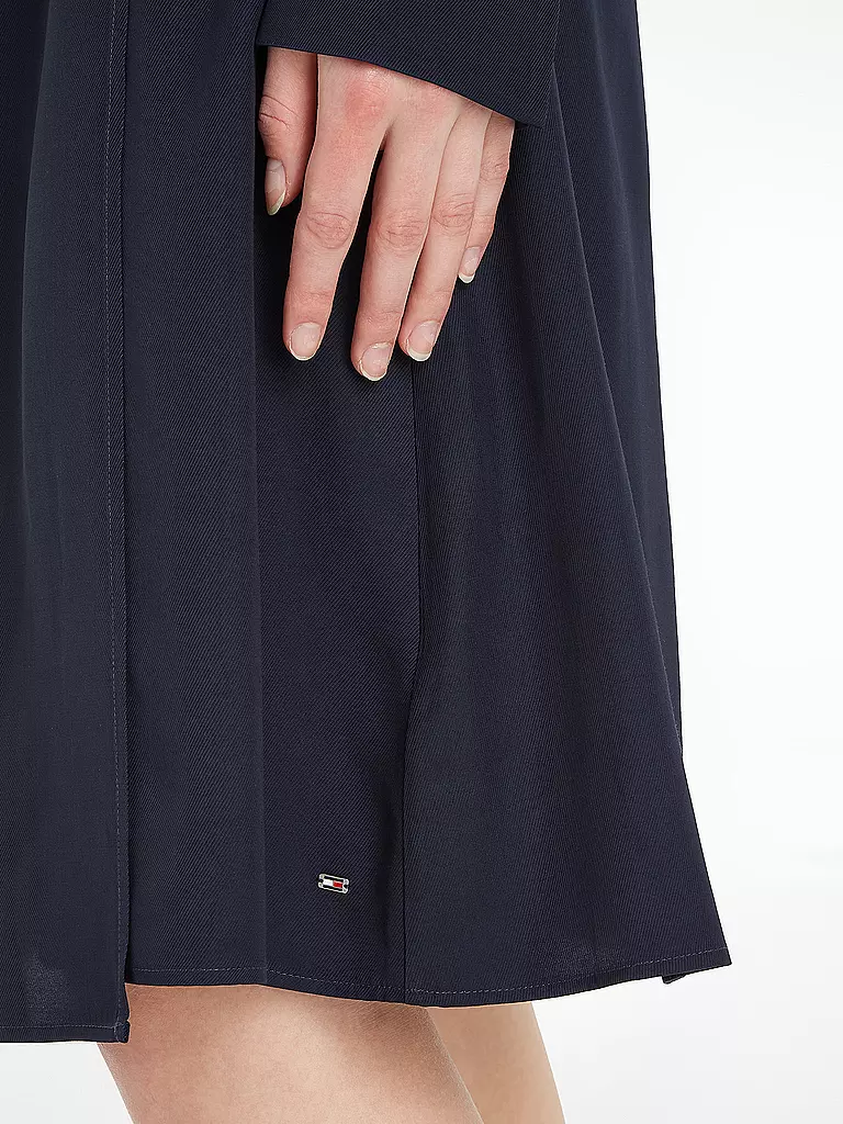 TOMMY HILFIGER | Wickelkleid | Bleu foncé