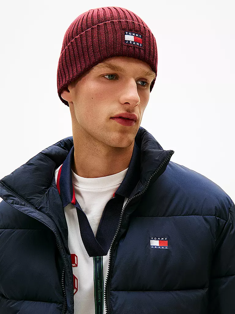 TOMMY JEANS | Bonnet - Tuque | dunkelrot