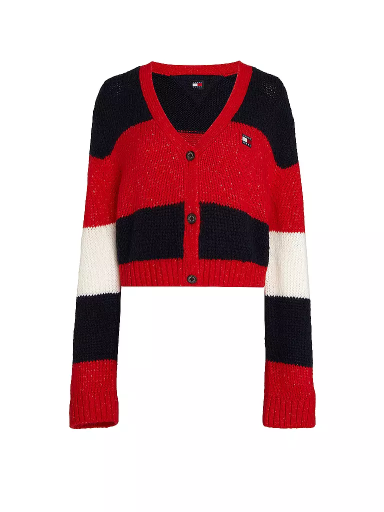 TOMMY JEANS | Cardigan | Rouge