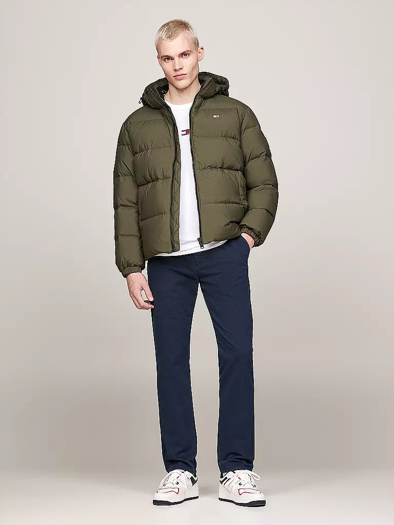TOMMY JEANS | Daunenjacke ESSENTIAL | olive