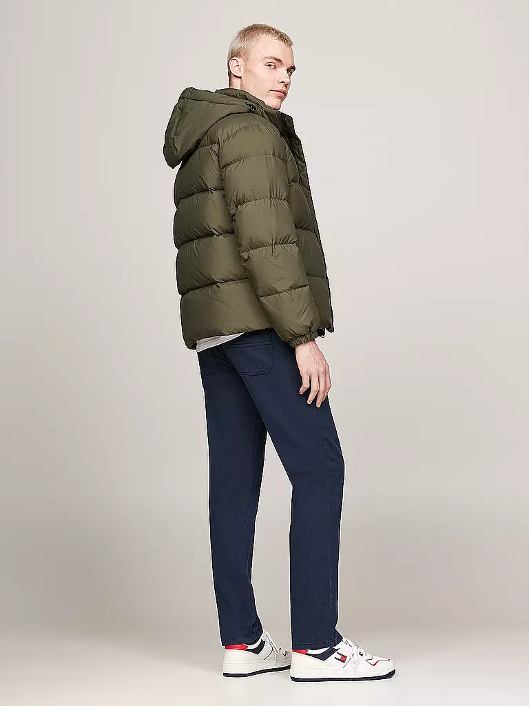 TOMMY JEANS | Daunenjacke ESSENTIAL | olive