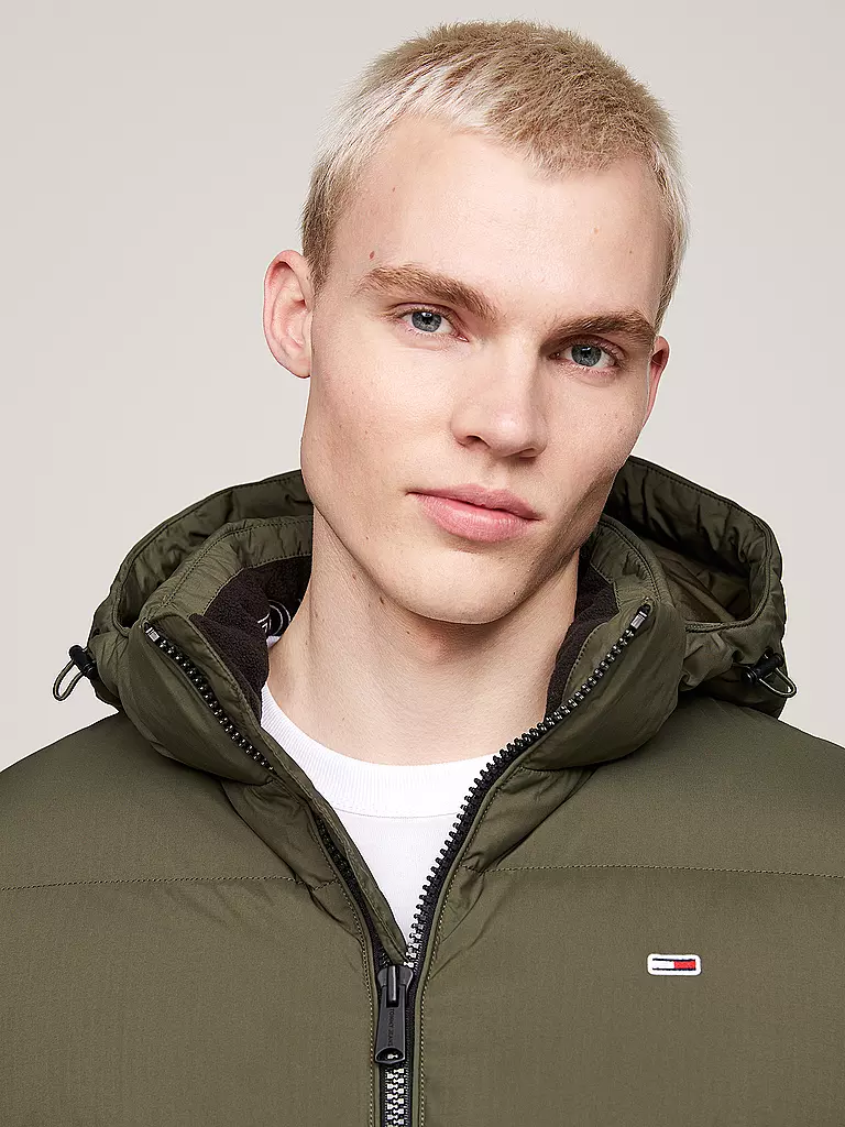 TOMMY JEANS | Daunenjacke ESSENTIAL | olive