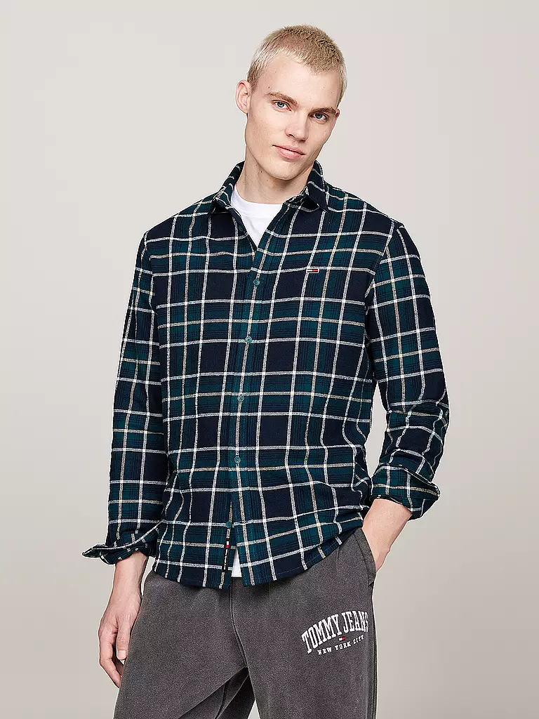 TOMMY JEANS | Flanellhemd  | Bleu