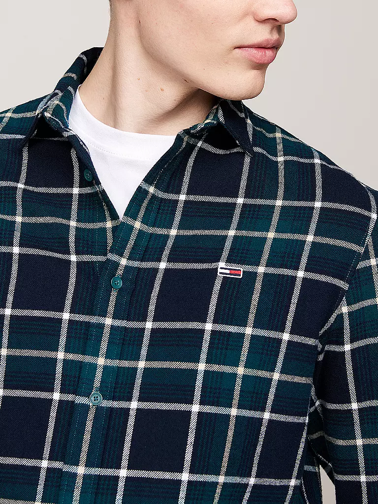 TOMMY JEANS | Flanellhemd  | Bleu