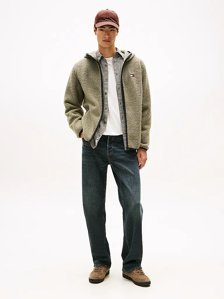 TOMMY JEANS | Fleecejacke | olive