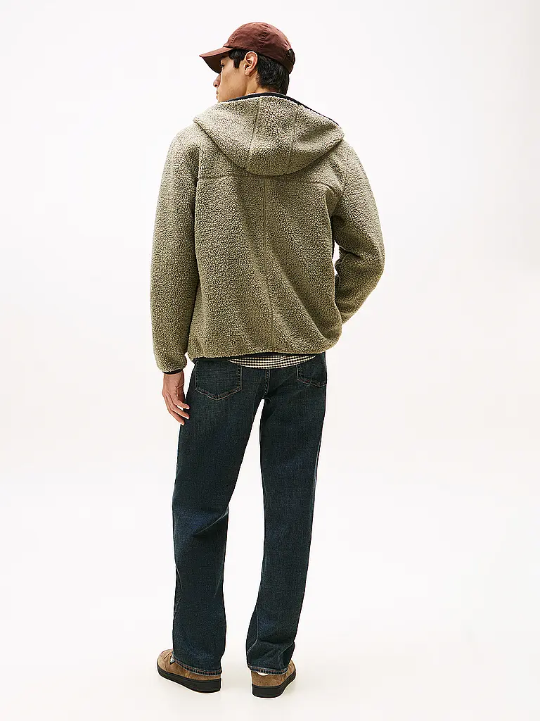TOMMY JEANS | Fleecejacke | olive