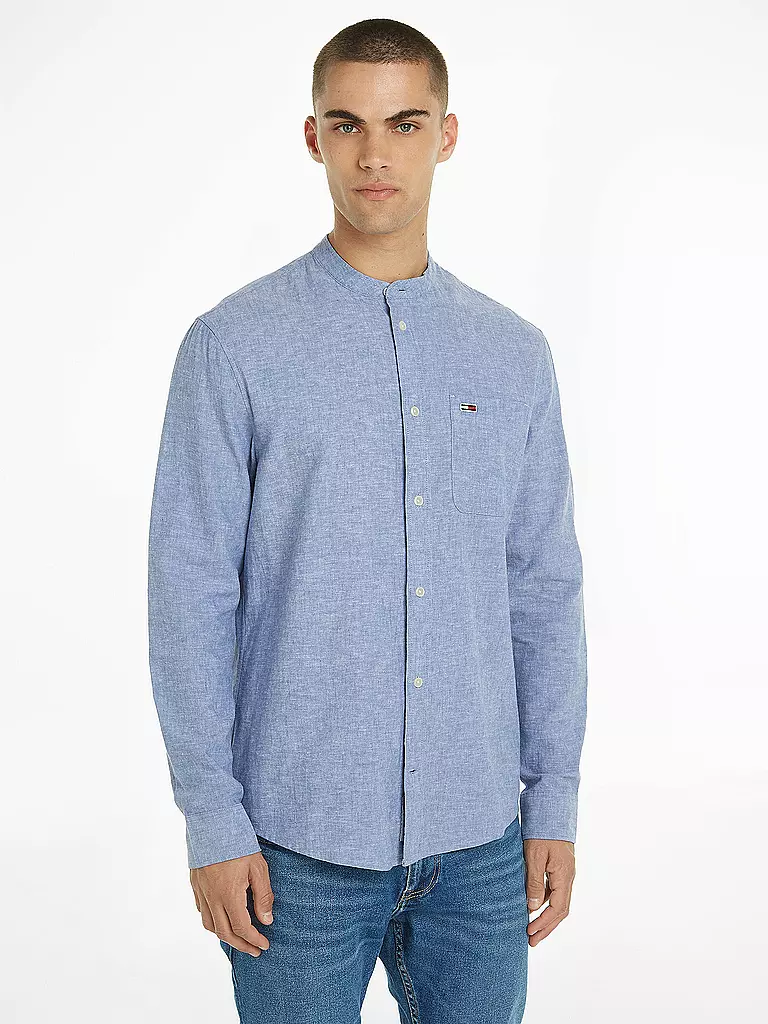 TOMMY JEANS | Hemd Regular Fit  | Bleu clair