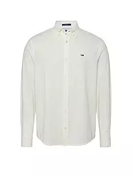 TOMMY JEANS | Hemd Regular Fit | Blanc