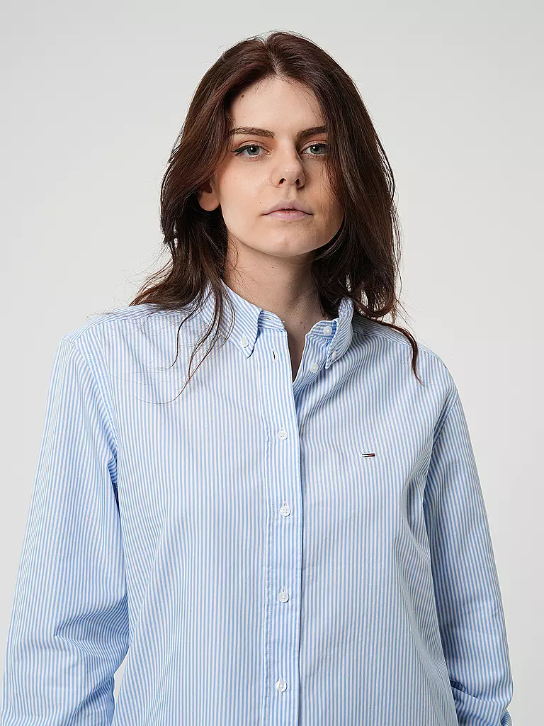TOMMY JEANS | Hemdbluse  | Bleu clair