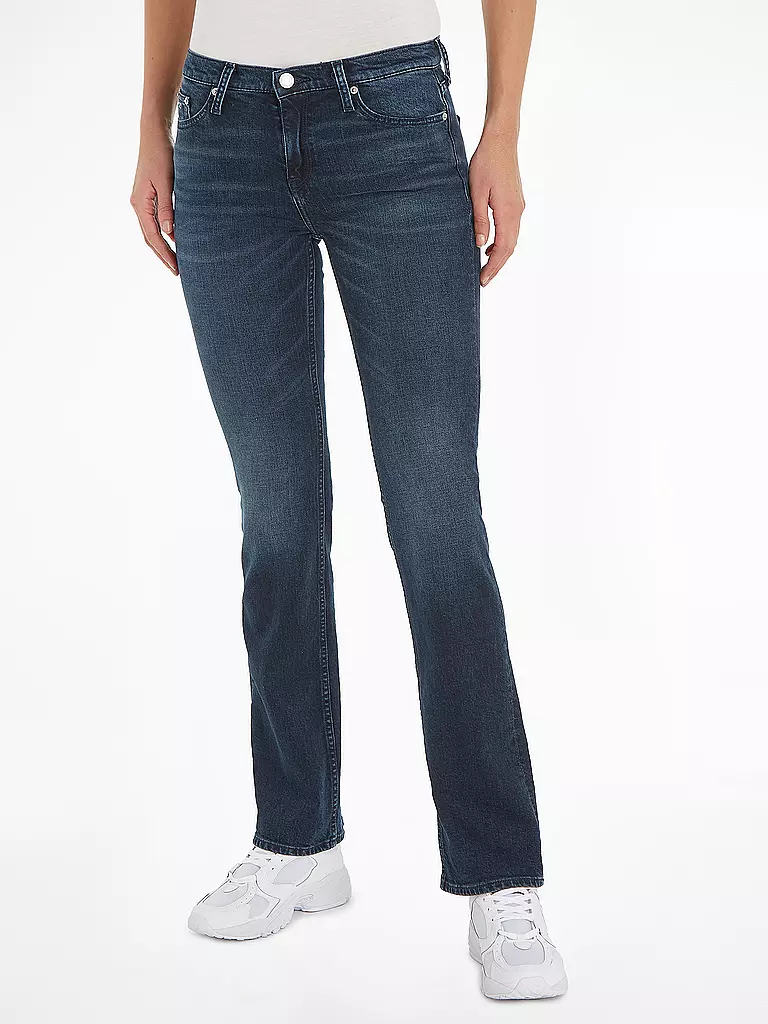 TOMMY JEANS | Jeans Coupe Évasée MADDIE | Bleu foncé