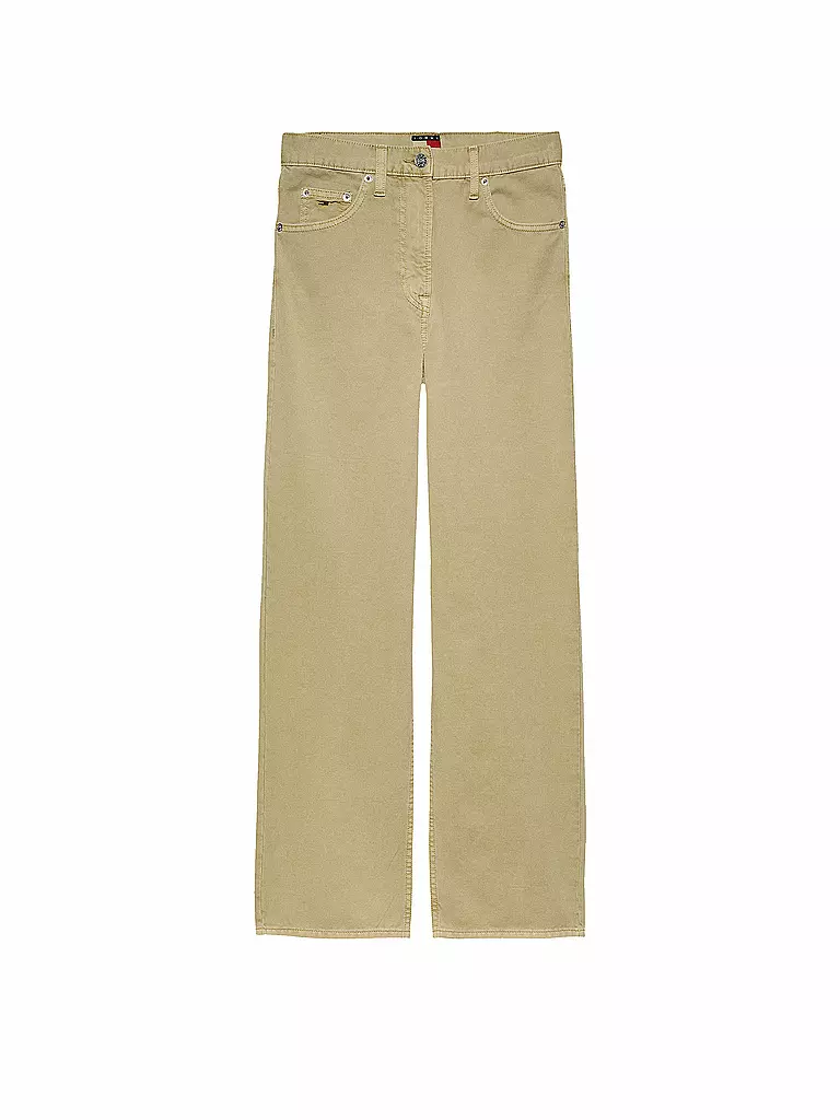 TOMMY JEANS | Jeans coupe droite LAYLA | beige