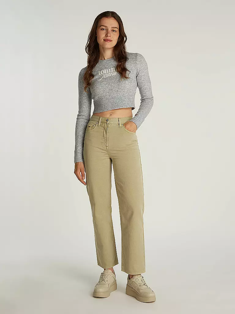 TOMMY JEANS | Jeans coupe droite LAYLA | beige