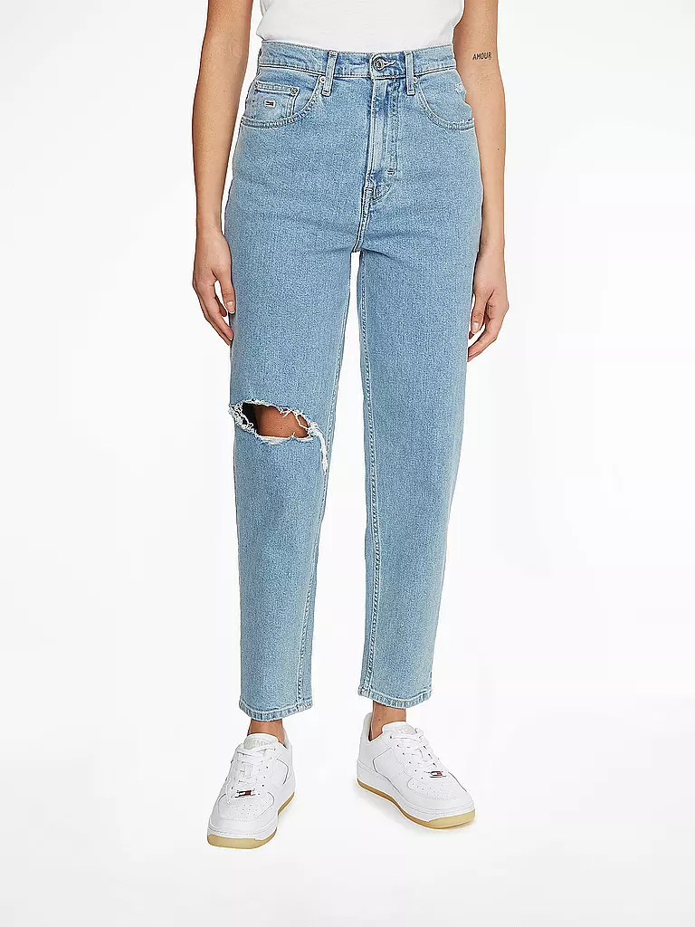 TOMMY JEANS | Jeans Mom Fit  | Bleu clair
