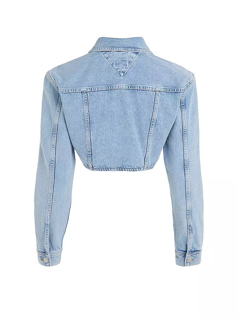 TOMMY JEANS | Jeansjacke Cropped Fit | Bleu clair