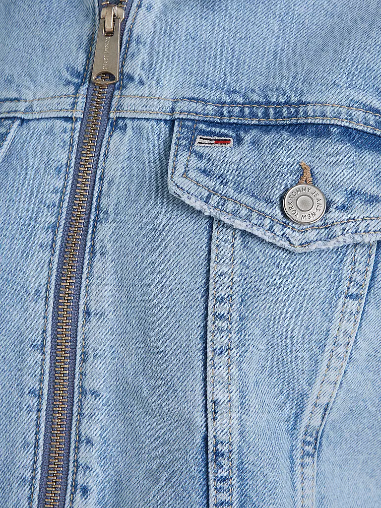 TOMMY JEANS | Jeansjacke Cropped Fit | Bleu clair