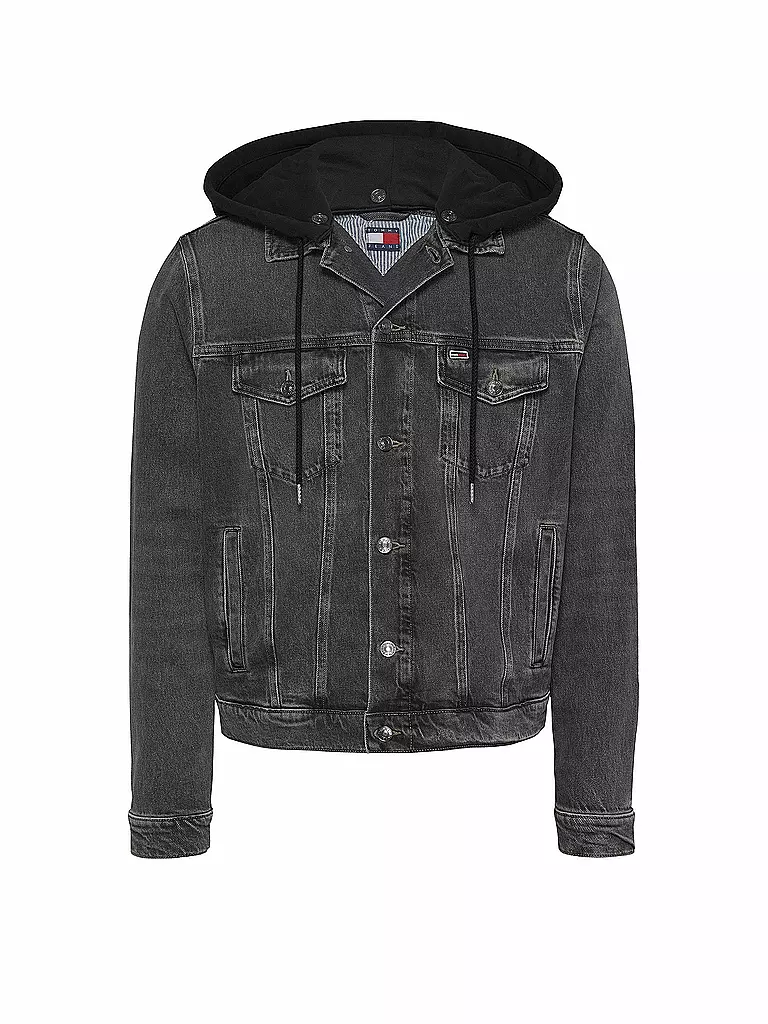 TOMMY JEANS | Jeansjacke | schwarz