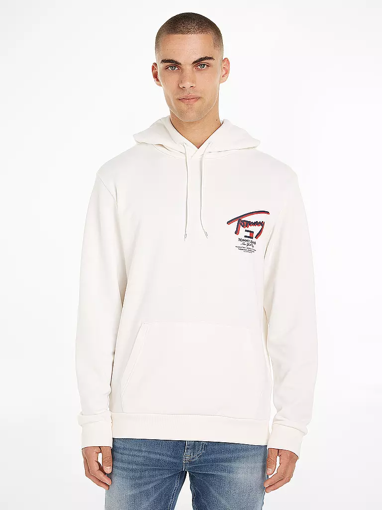 TOMMY JEANS | Kapuzensweater - Hoodie  | Blanc