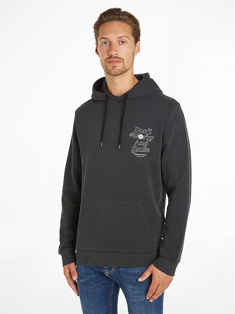 TOMMY JEANS | Kapuzensweater - Hoodie  | Noir