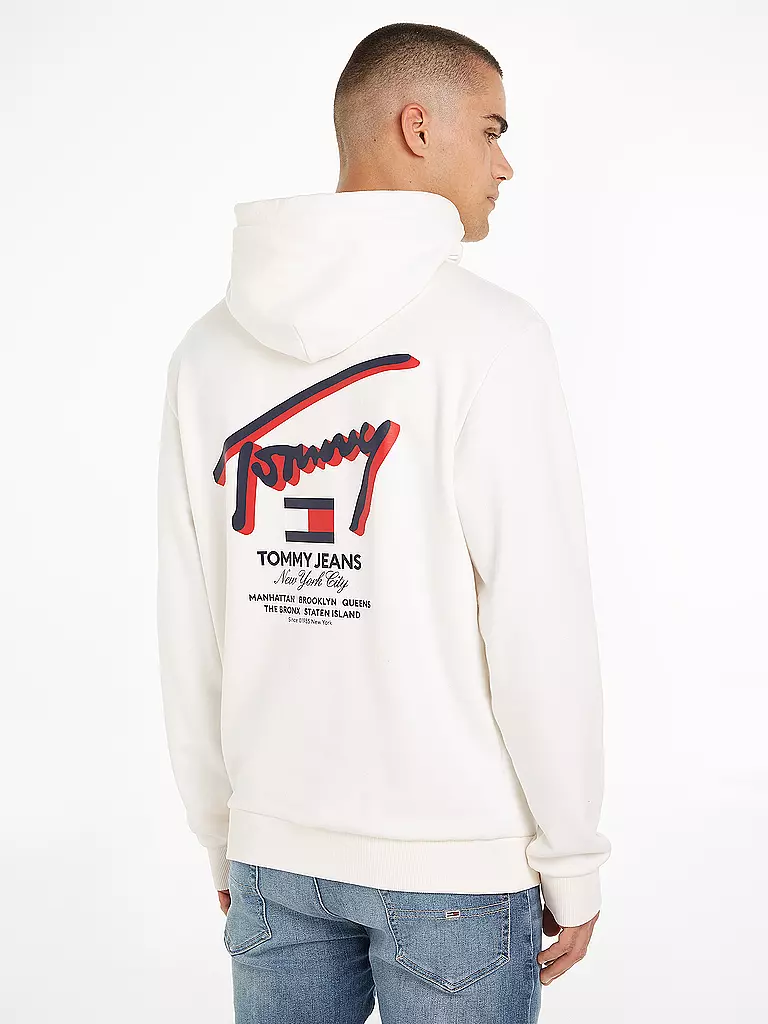 TOMMY JEANS | Kapuzensweater - Hoodie  | Blanc