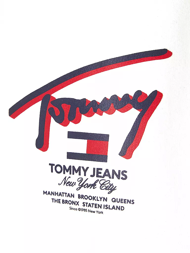 TOMMY JEANS | Kapuzensweater - Hoodie  | Blanc