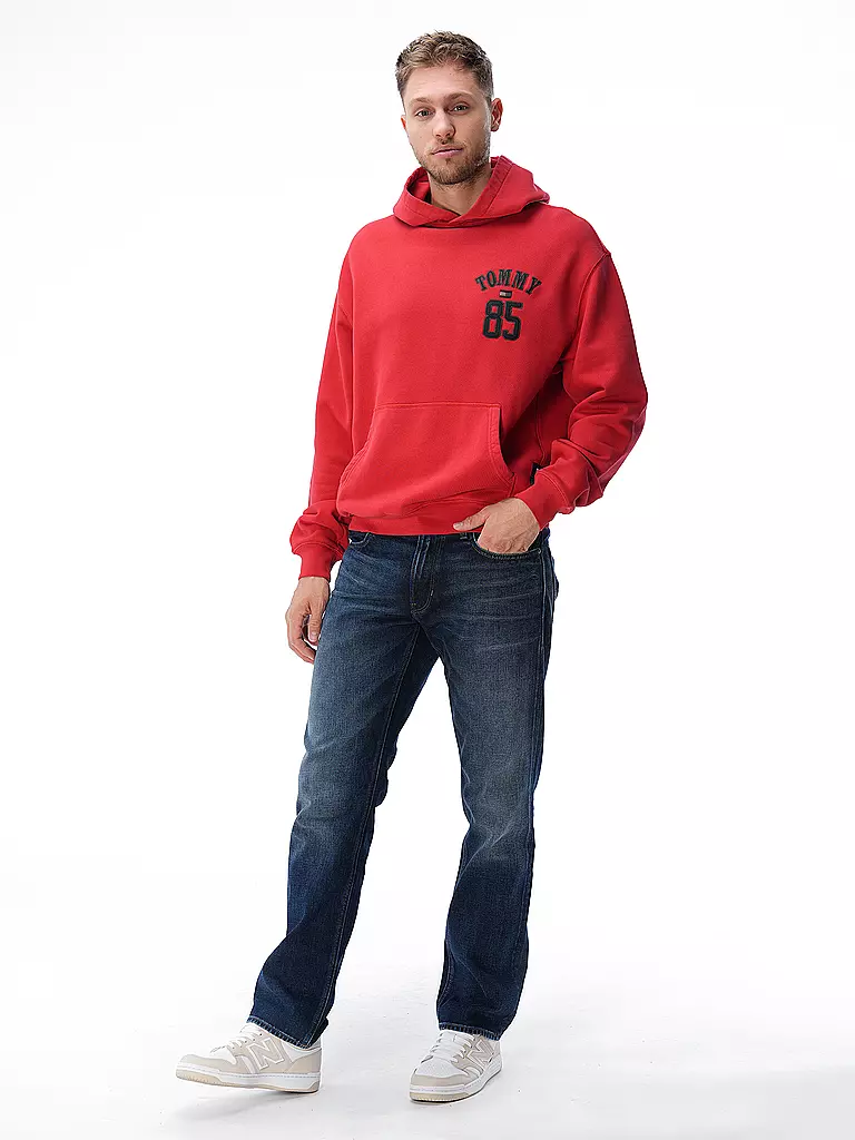 TOMMY JEANS | Kapuzensweater - Hoodie REMASTERED 1985  | Rouge