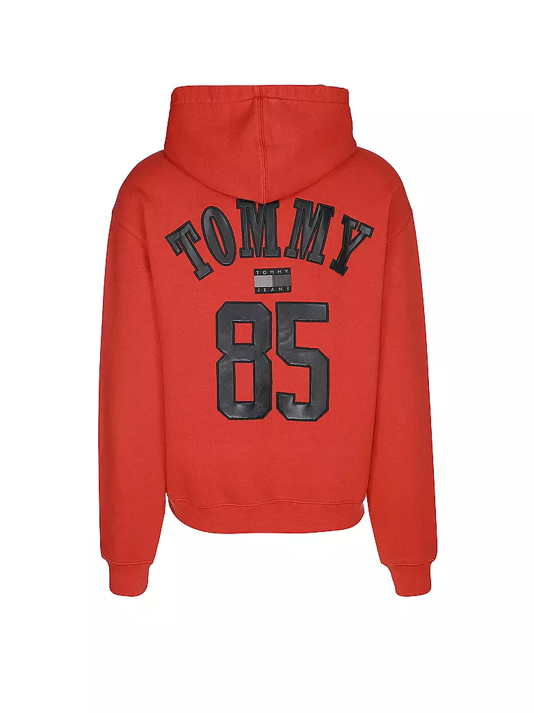 TOMMY JEANS | Kapuzensweater - Hoodie REMASTERED 1985  | Rouge