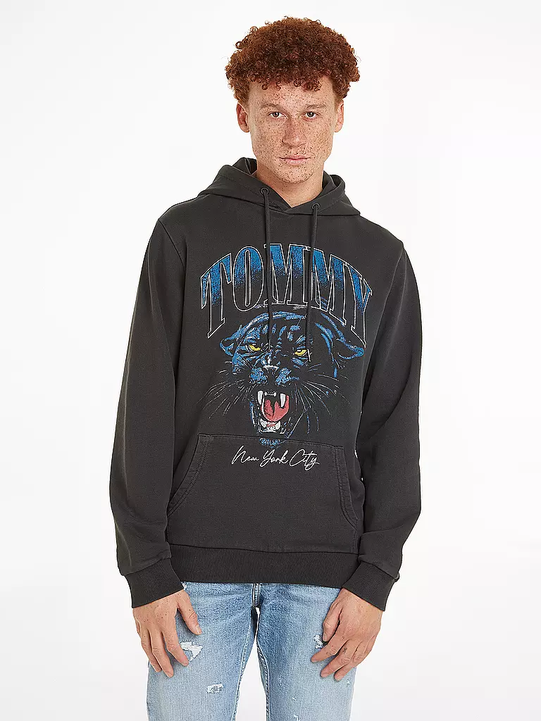 TOMMY JEANS | Kapuzensweater - Hoodie | Noir