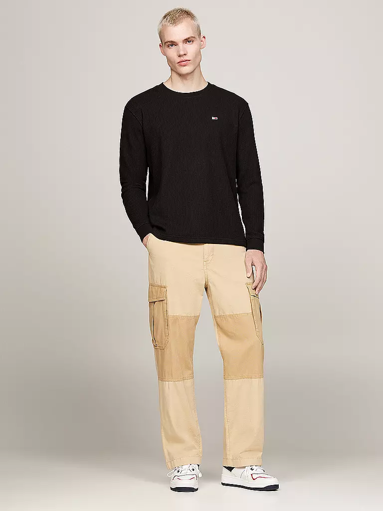 TOMMY JEANS | Langarmshirt | Noir