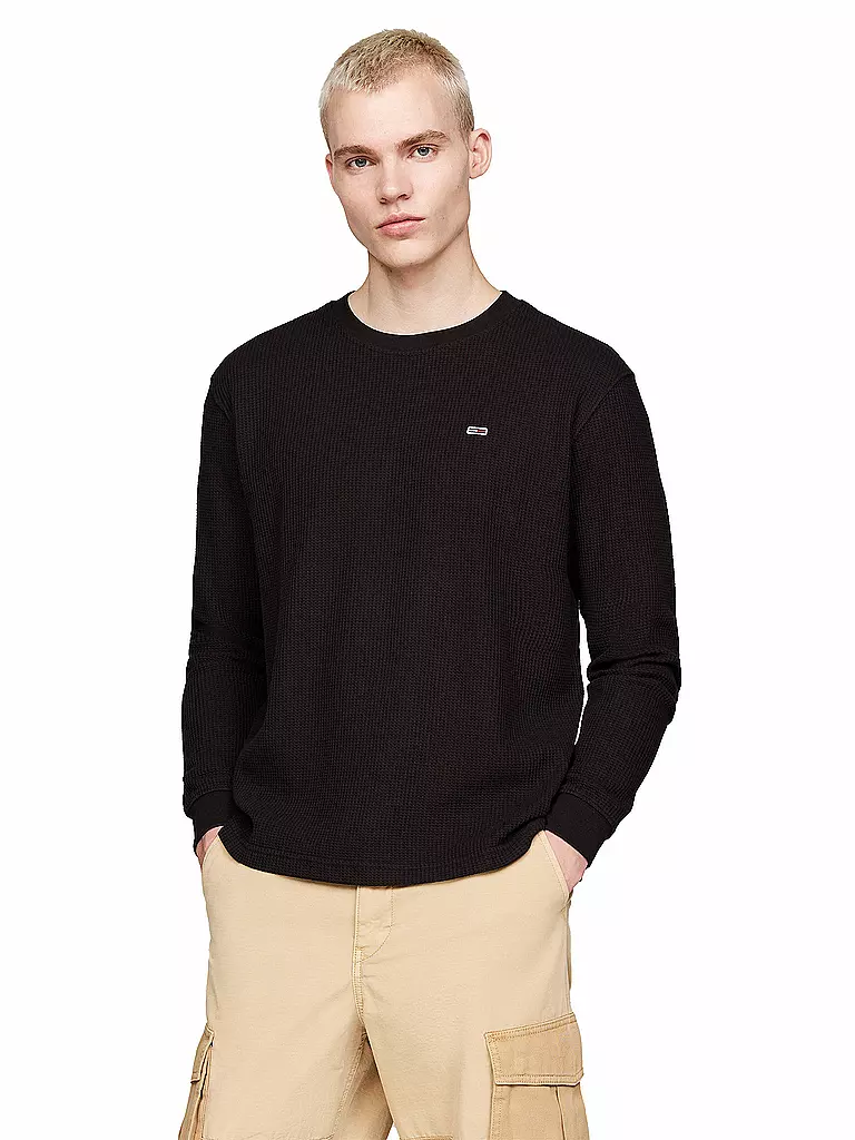 TOMMY JEANS | Langarmshirt | Noir