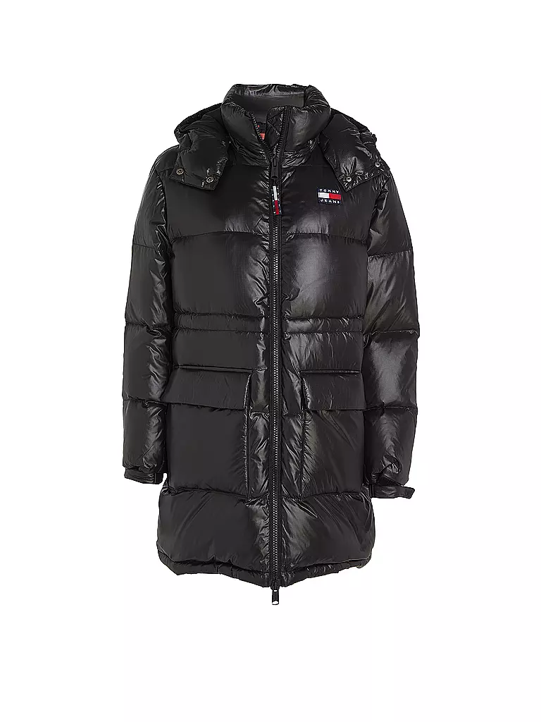 TOMMY JEANS | Manteau matelassé en duvet | schwarz