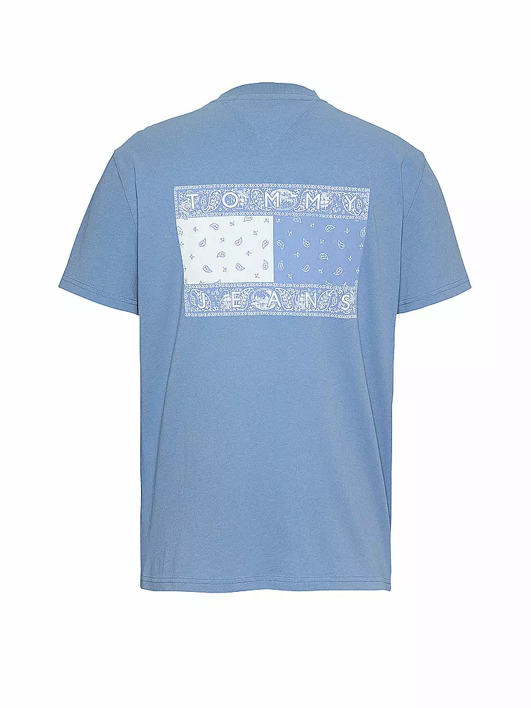 TOMMY JEANS | Nom du produit: T-Shirt
Marque: TOMMY JEANS
Couleur: bleu clair
Catégories: Mode, Homme

Longueur des manches: Manches courtes
Encolure: Col rond
Matière: Jersey, Coton
Motif: Logo
Coupe (vêtement d'extérieur): Regular
Style: Young Fashion | 