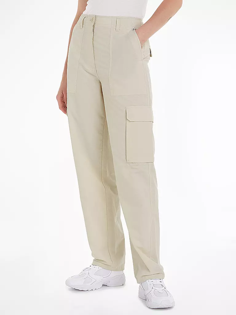 TOMMY JEANS | Pantalon cargo | creme