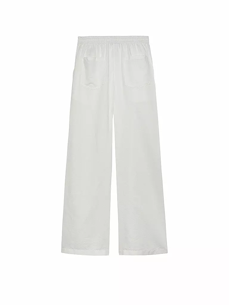 TOMMY JEANS | Pantalon Jambe Large | weiss