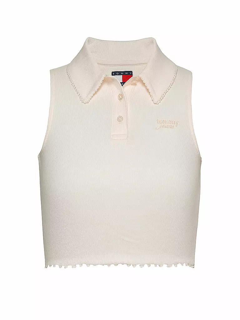 TOMMY JEANS | Polo | weiss