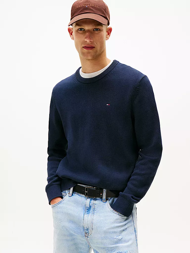 TOMMY JEANS | Pull | Bleu foncé