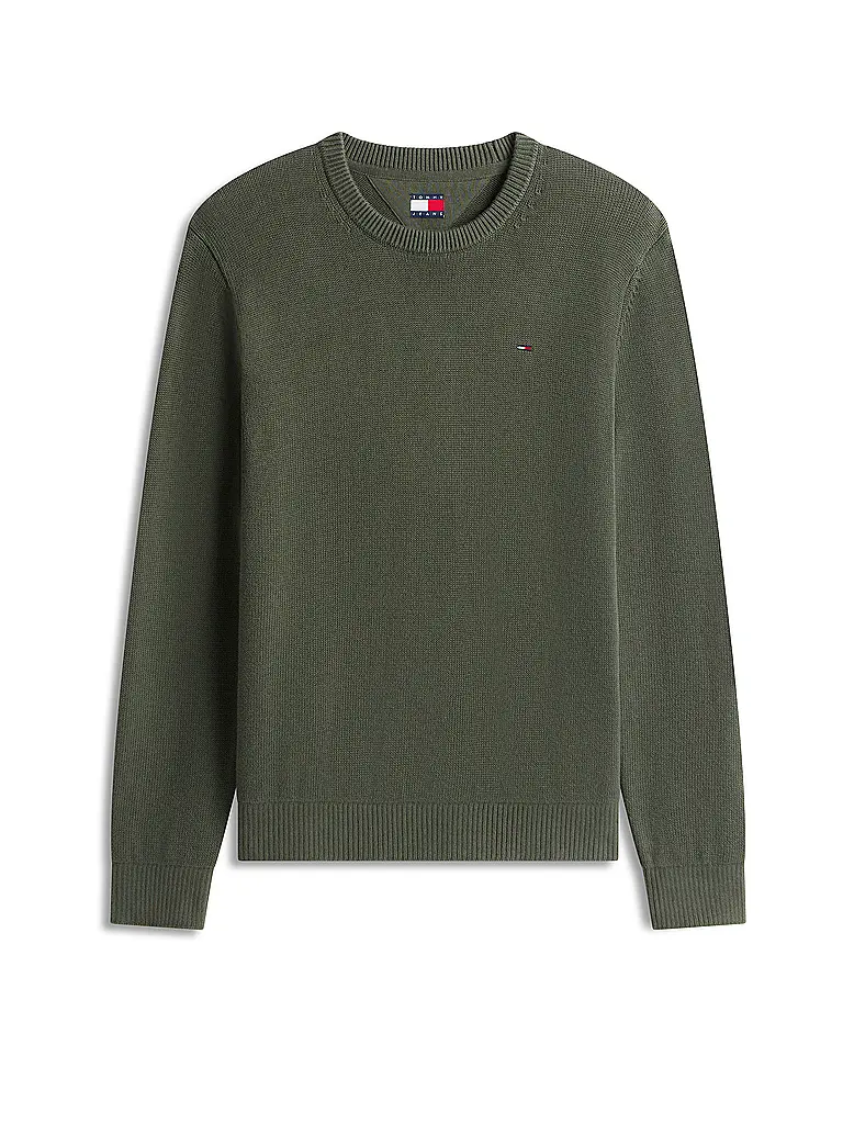 TOMMY JEANS | Pull-over | dunkelgrün