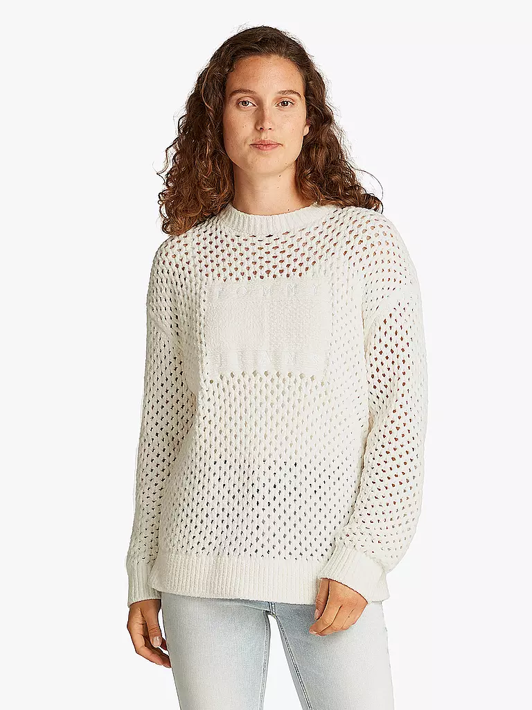 TOMMY JEANS | Pull-over | weiss
